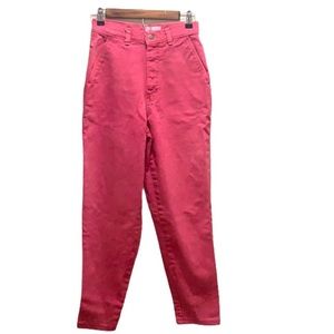 Vintage Calvin Klein Hot Pink Mom Jeans Barbie Barbie Cool Retro Modern